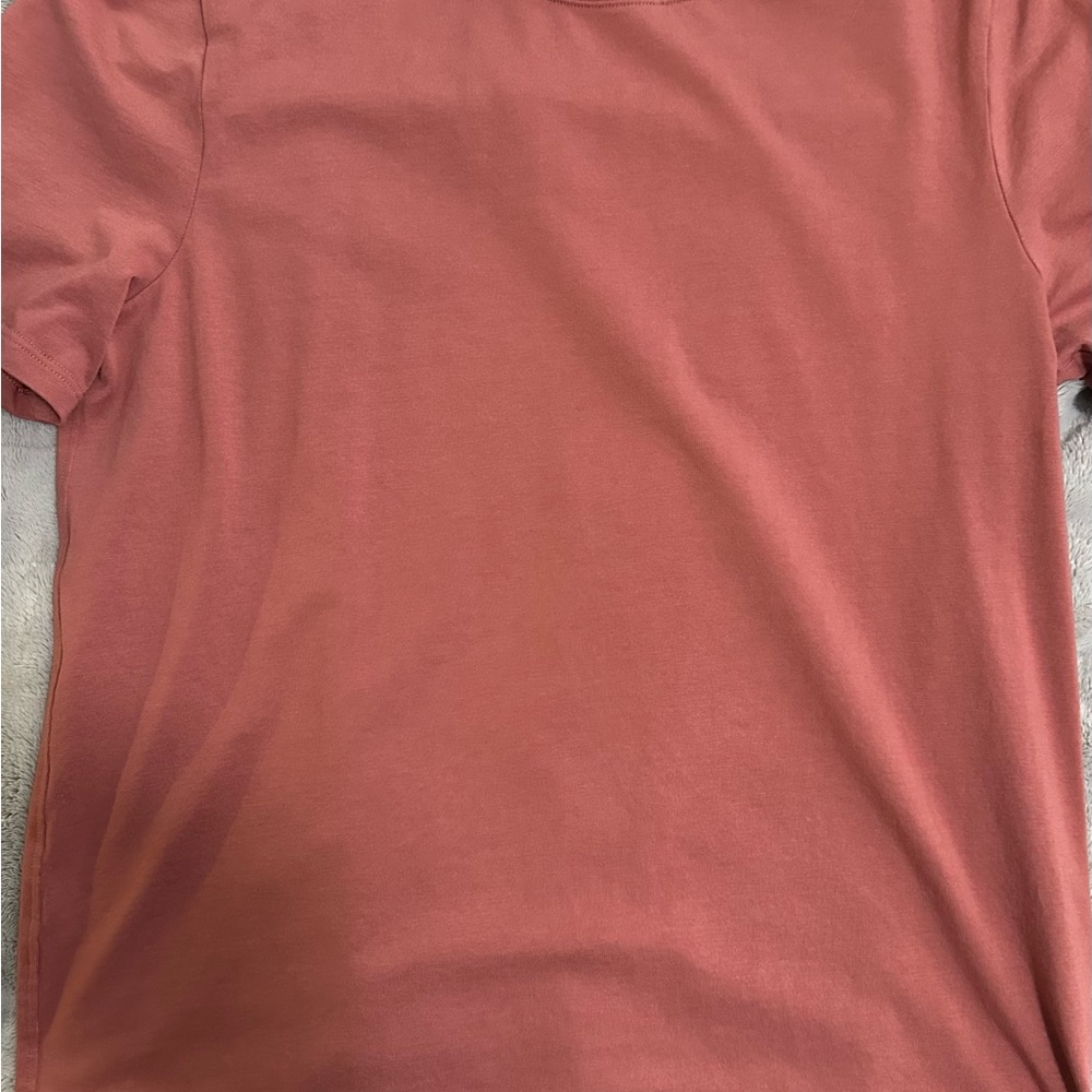 lululemon athletica Brown Short Sleeve Tee
